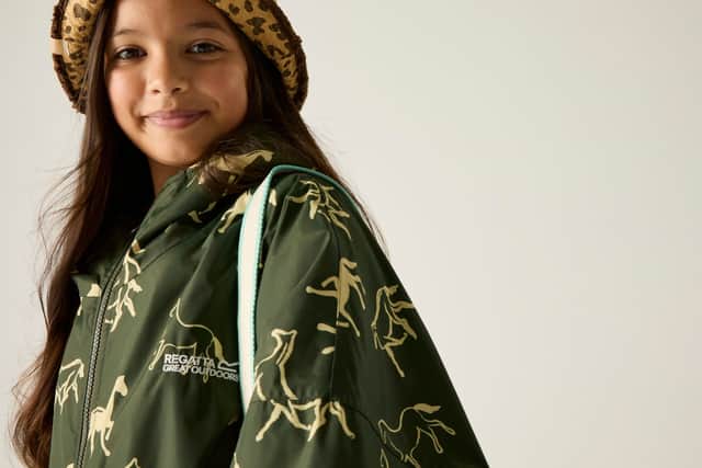 The Regatta Junior Changing Robe is designed to keep children warm after swimming and beach days, and it's now on sale.