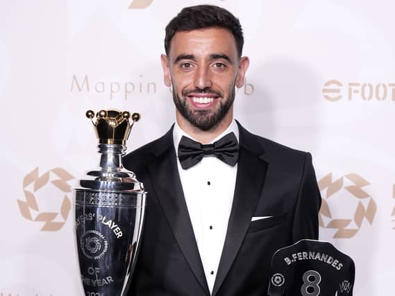 Bruno Fernandes won the PFA Players' Player of the Year award