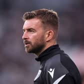 Albion boss James Morrison looks on at Newcastle.