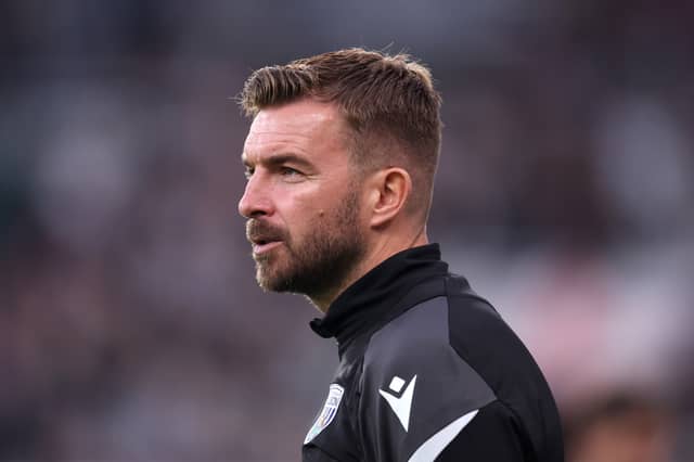 Albion boss James Morrison looks on at Newcastle.