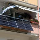 Balcony power system solar