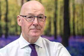 John Swinney smiling