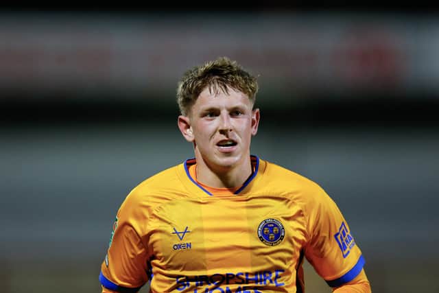 Jay Turner-Cooke joined Shrewsbury Town this summer