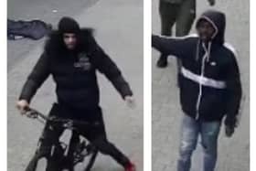 Police have released images of two men they'd like to speak to after a man was attacked and robbed in Wellington on August 16