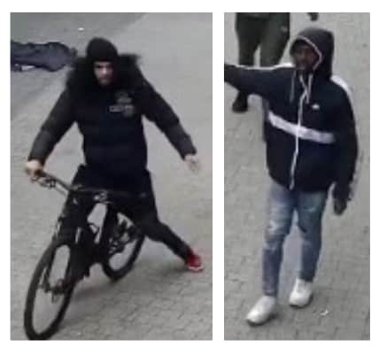 Police have released images of two men they'd like to speak to after a man was attacked and robbed in Wellington on August 16