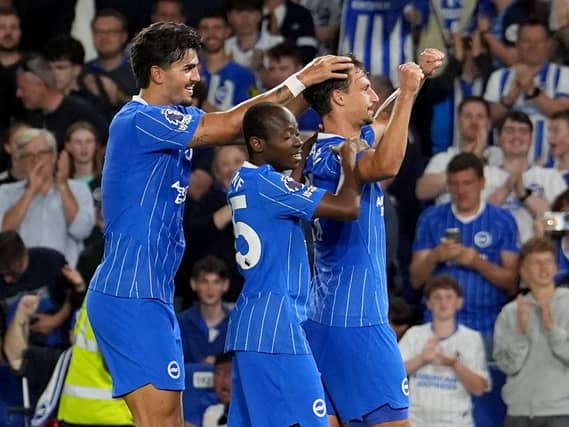 Brighton celebrate