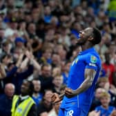 Chelsea’s Danny Welbeck celebrates scoring