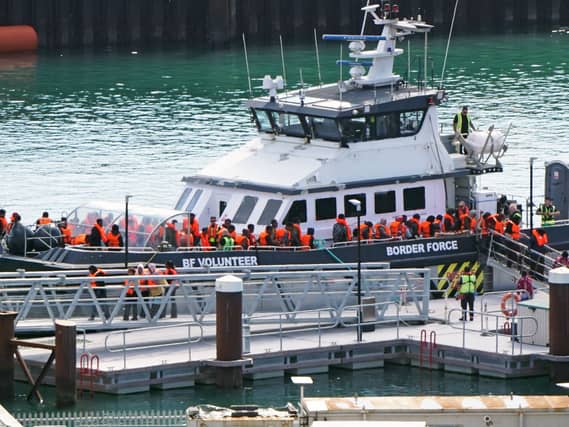 People brought ashore