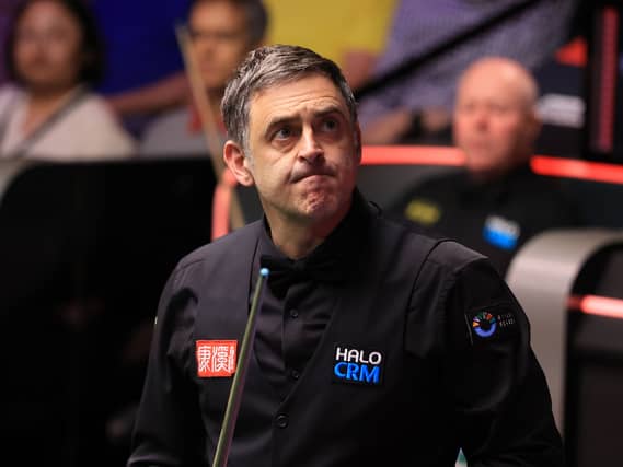 Ronnie O’Sullivan file photo