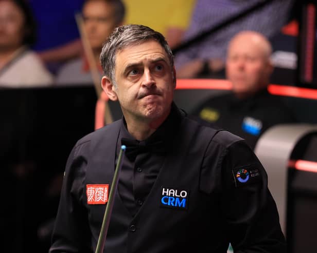 Ronnie O’Sullivan file photo