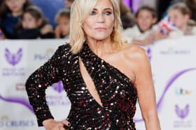 Michelle Collins at the Pride of Britain Awards in 2025 in London