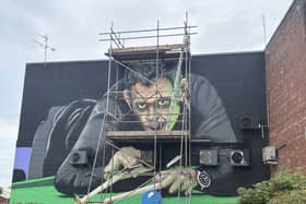 Ronnie O’Sullivan mural