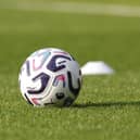 A close-up to a football