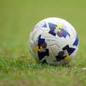 A general view of a match ball