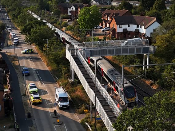 Essex train derailment