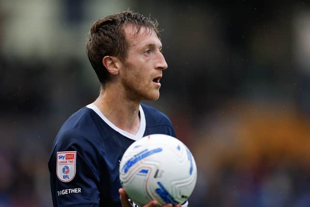 Tom Anderson made his first start of the season for Shrewsbury Town