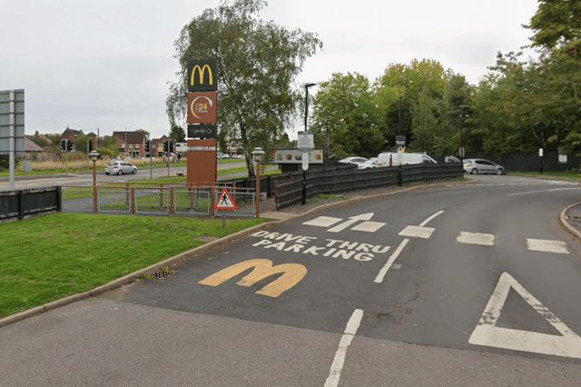 McDonald's, School Road, Donnington