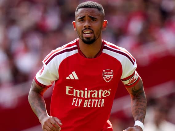 Arsenal forward Gabriel Jesus