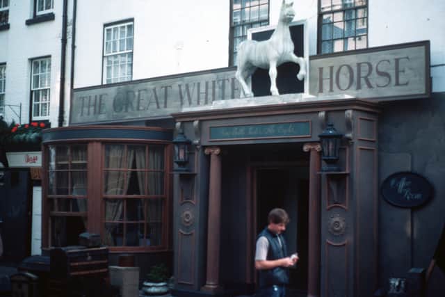 The Prince Rupert was transformed into The Great White Horse.
