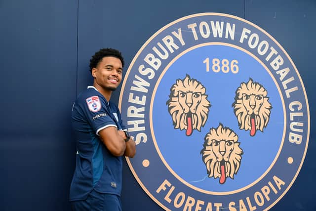 Lino Sousa has joined Shrewsbury Town on loan from Aston Villa