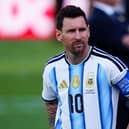 Argentina’s Lionel Messi following the World Cup final