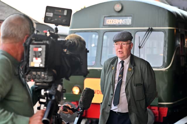 Bob Dunn from Bromsgrove has been involved with Severn Valley Railway for 15 years