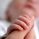 A baby's hand