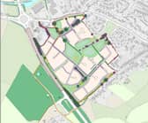 An illustrative framework plan for the 'Whitchurch West' proposal