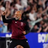 Nuno Espirito Santo celebrates