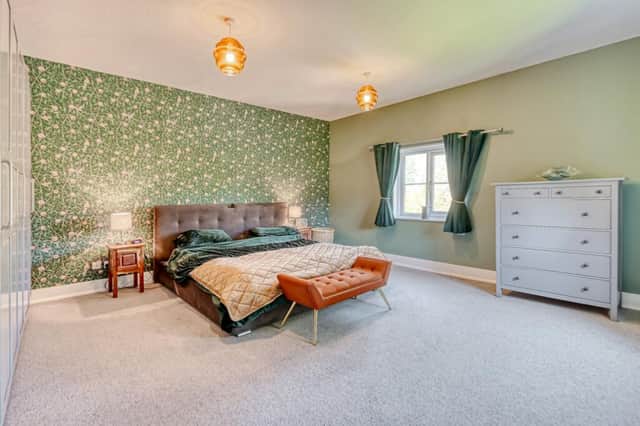 One of the bedrooms