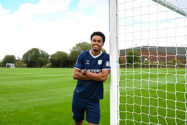Lino Sousa has joined Shrewsbury Town on loan from Aston Villa
