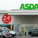 The entrance to an Asda store
