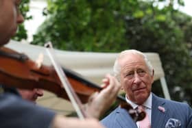 The King attends a garden party for the Victoria League for Commonwealth Friendship