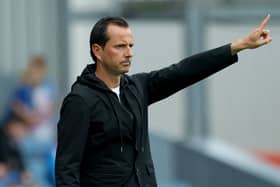 Julien Stephan on the touchline