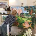 Artist Kathryn Moore will be opening her Kat and Fiddle Studio in Kington