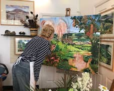 Artist Kathryn Moore will be opening her Kat and Fiddle Studio in Kington