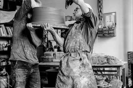 Tony Hall Pottery will be at Venue 7 in Knucklas, Knighton - showing with Lois Hopwood (Landscapes) and Kate Hall (Paintings, drawing, film).