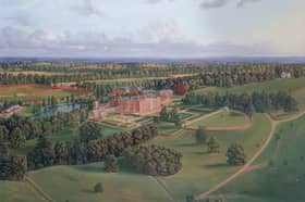 A portrait of Weston Park by artist Marcus May.