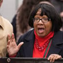 Diane Abbott making a speech
