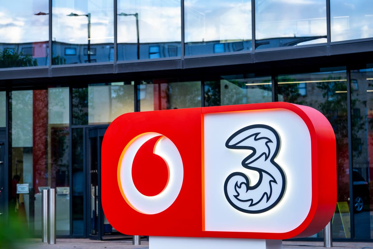 VodafoneThree führt einen verbesserten 5G-Service gegen Aufpreis ein.
