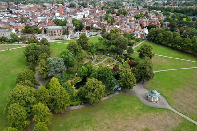 The Quarry in Shrewsbury.