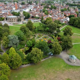 The Quarry in Shrewsbury.