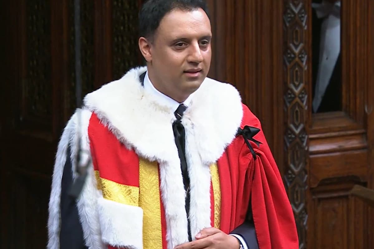 Former Scottish Labour leader Anas Sarwar takes Lords seat