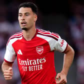Gabriel Martinelli in action for Arsenal
