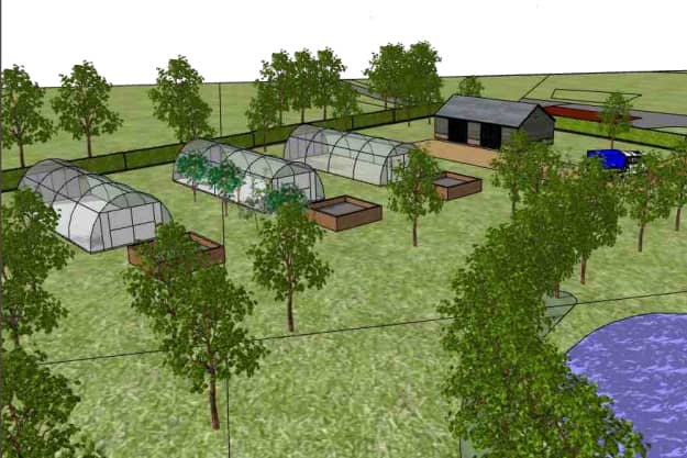 Simon Smith wants three polytunnels to help in his proposed cider production