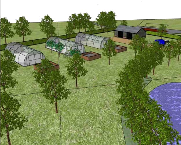 Simon Smith wants three polytunnels to help in his proposed cider production