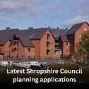 Latest Shropshire Council planning applications