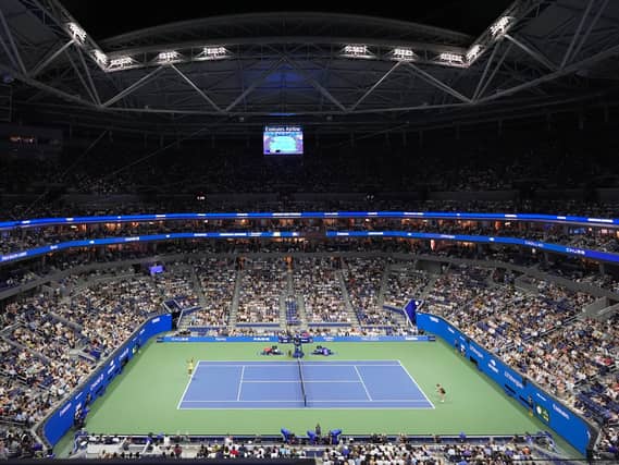 General view at the US Open