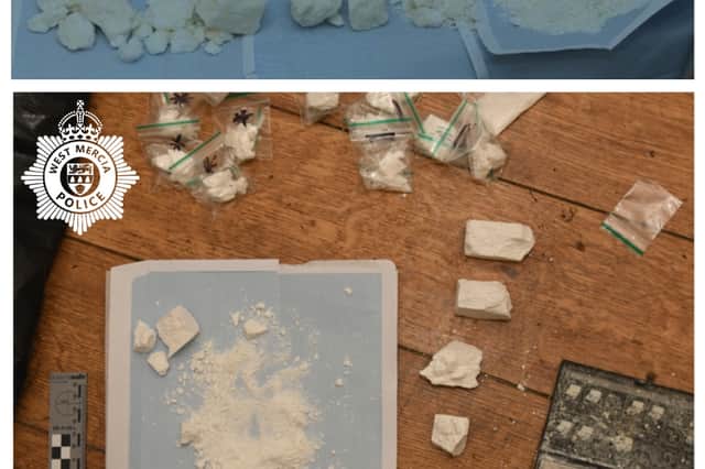 Some of the drugs found