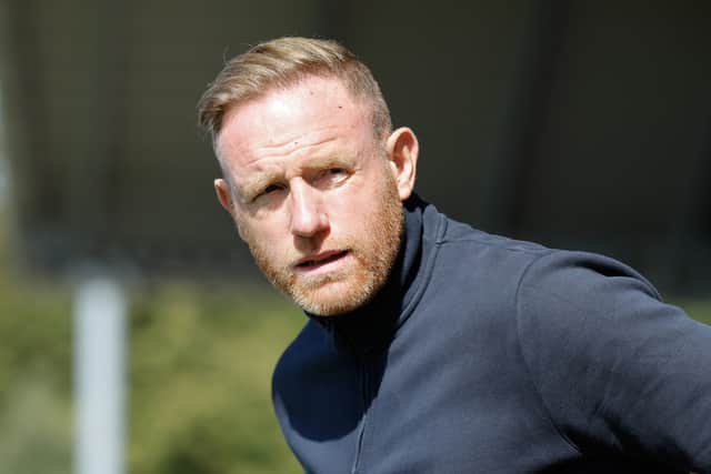 Shrewsbury Town manager Gavin Cowan 